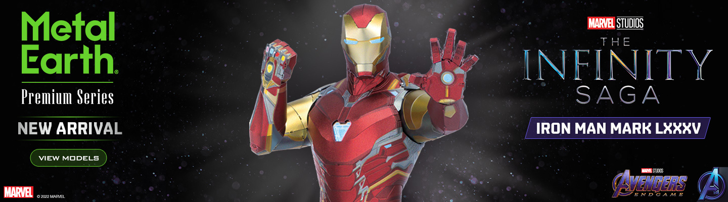 Maquette à Construire - METAL EARTH - Iron Man - 3D - Métal avec 3 feuilles  - Cdiscount Jeux - Jouets
