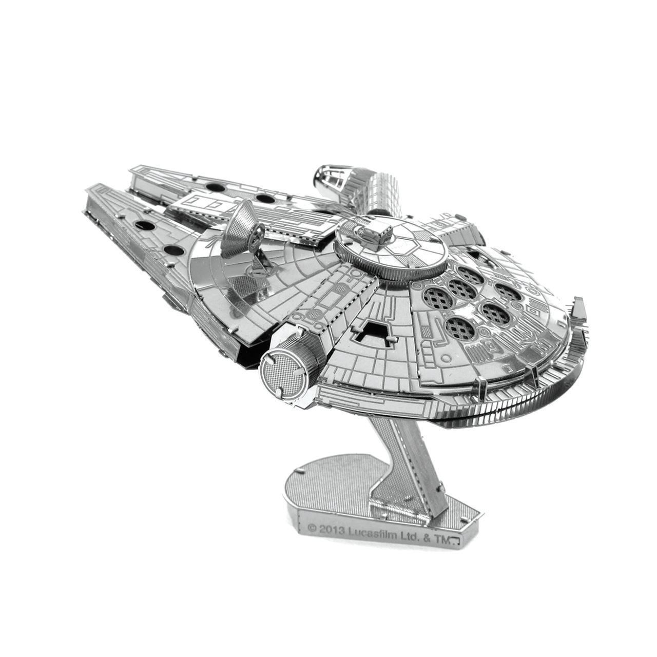 トップシークレット Metal Earth 3D Model Kits Star Wars Set of Millennium  Falcon X(品)