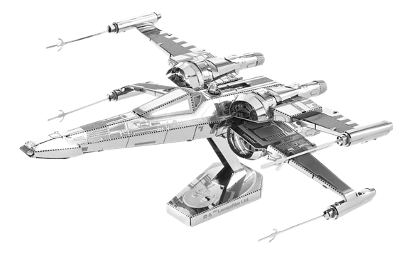 Kit maquette Star Wars - Metal Earth Premium - X-wing - 11,6 x 13,5 x 5,4  cm - Kit maquettes métal - Creavea