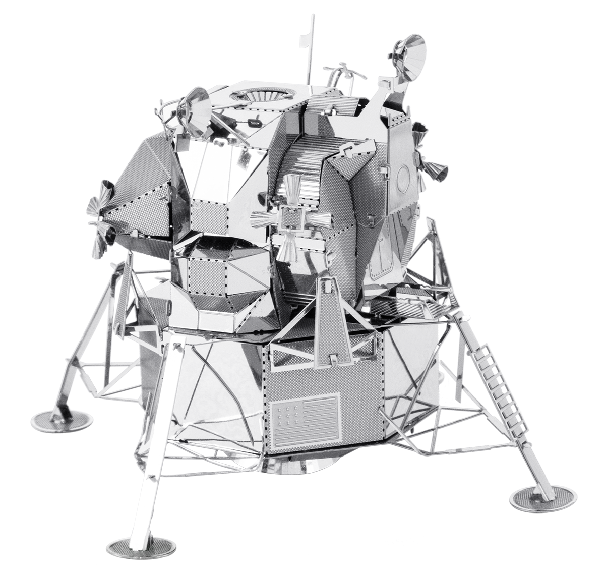 metal earth  the aviation - apollo lunar module