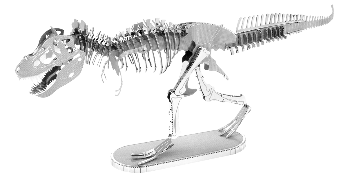 Tyrannosaurus Rex Skeleton Metal Earth | 3D Metal Model Kits