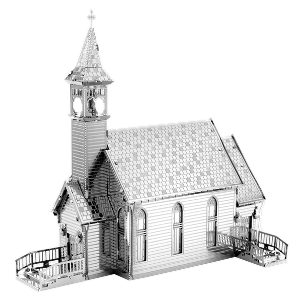 Metal Earth  DIY 3D Metal Model Kits. The Old Country Church