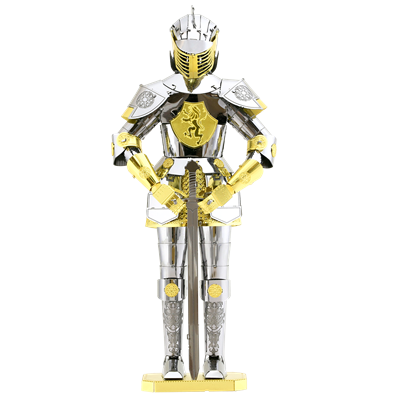 Templar Knight Armor Metal Earth ICONX Laser Cut 3-D Steel Model Kit NEW  SEALED