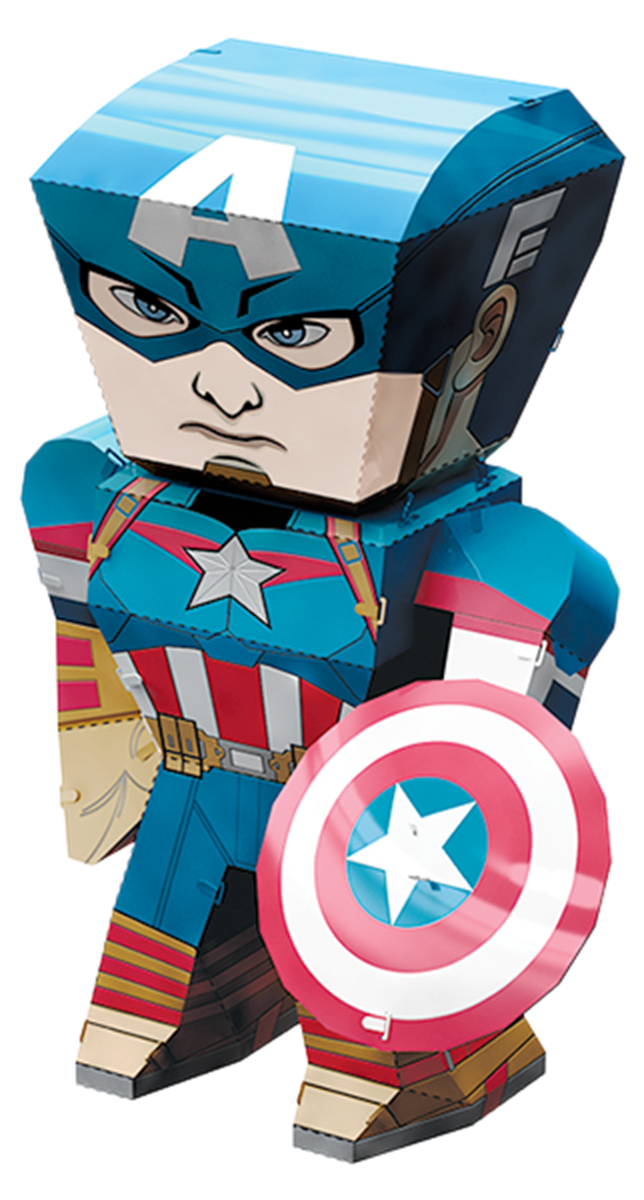 Marvel's - Captain America Bouclier Marvel MetalEarth