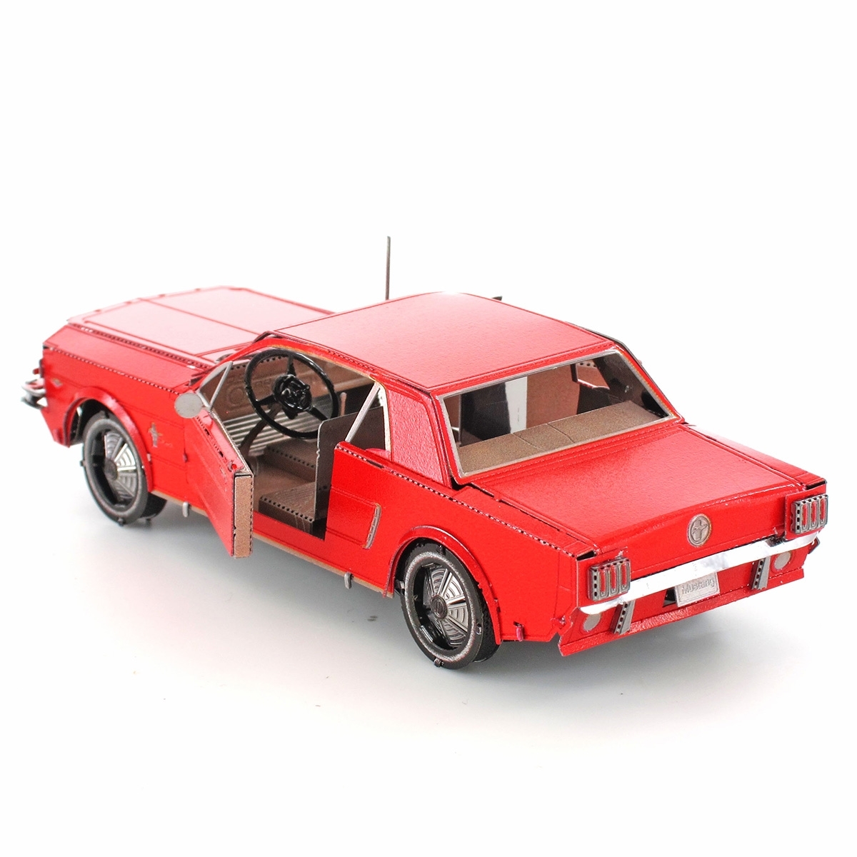 Ford 1965 Mustang Coupe 'Red Version' Metal Earth | 3D Metal Model