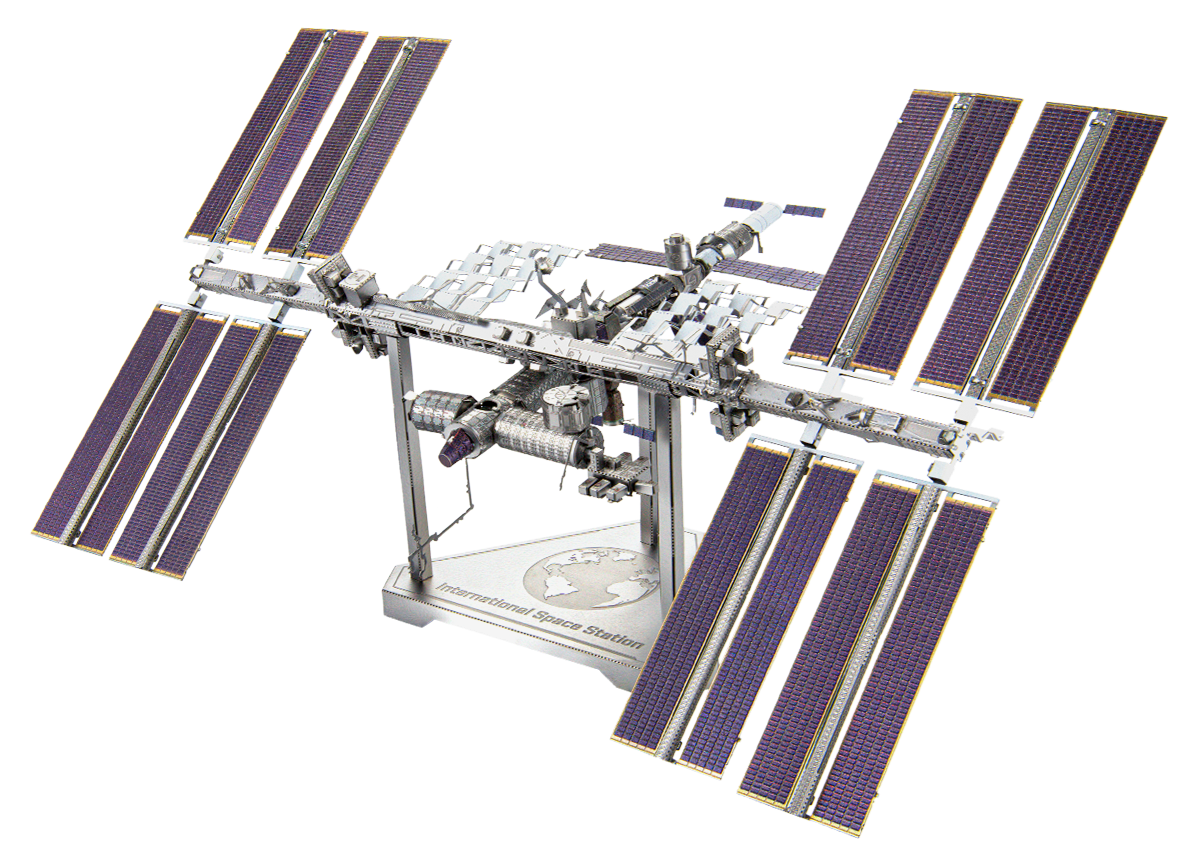 International Space Station Color Metal Earth Premium Series | 3D