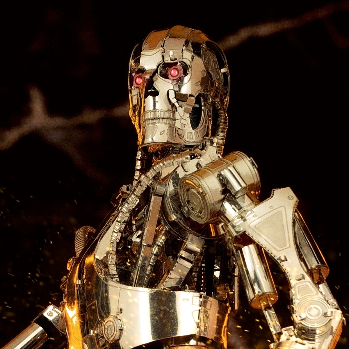 Metal Earth T800 Endoskeleton 3D Metal Model Kits