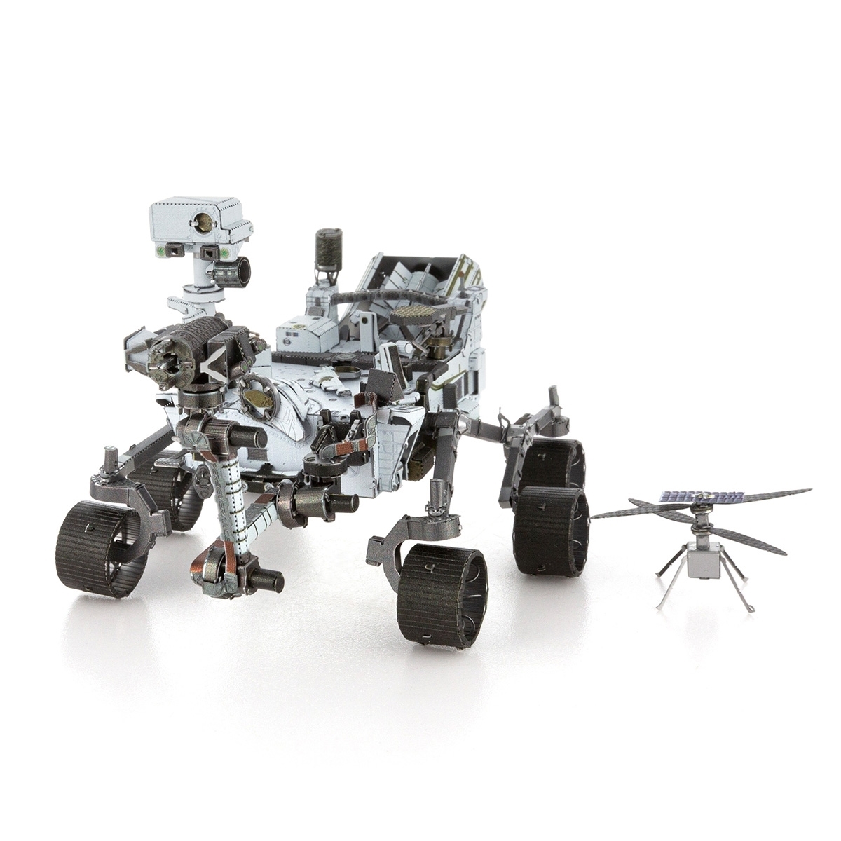 Mars Rover Perseverance & Ingenuity Helicopter Metal Earth | 3D Metal ...