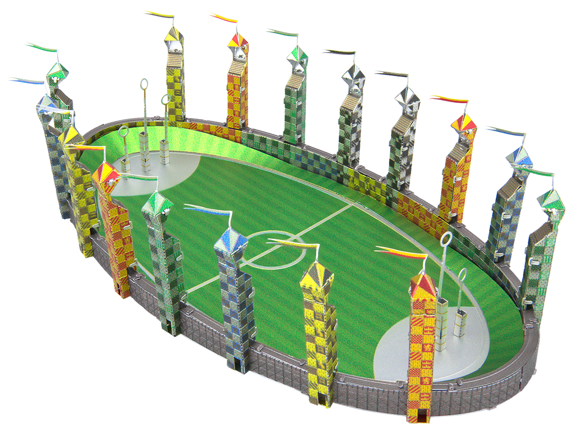 Quidditch Pitch Harry Potter Metal Earth