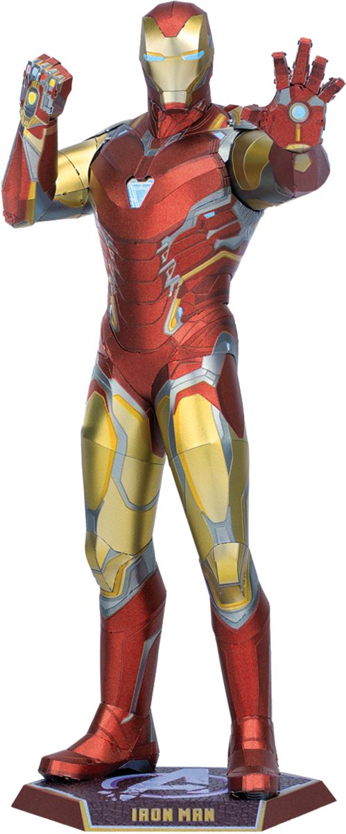 Iron Man Mark LXXXV - modèle 3D Metal Earth