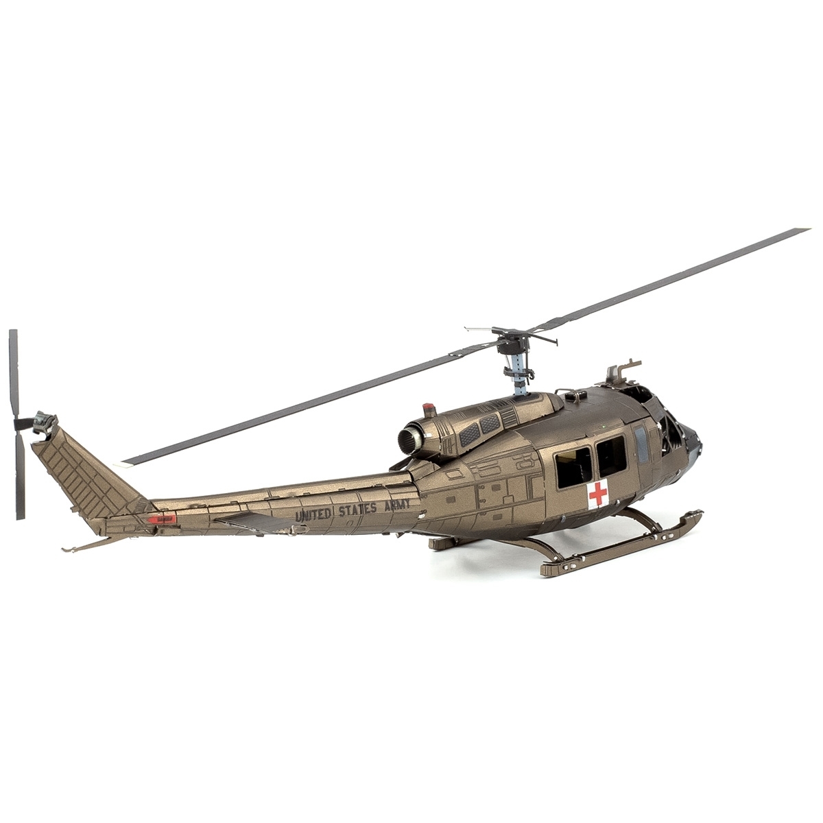 UH-1 Huey® Helicopter Metal Earth | 3D Metal Model Kits