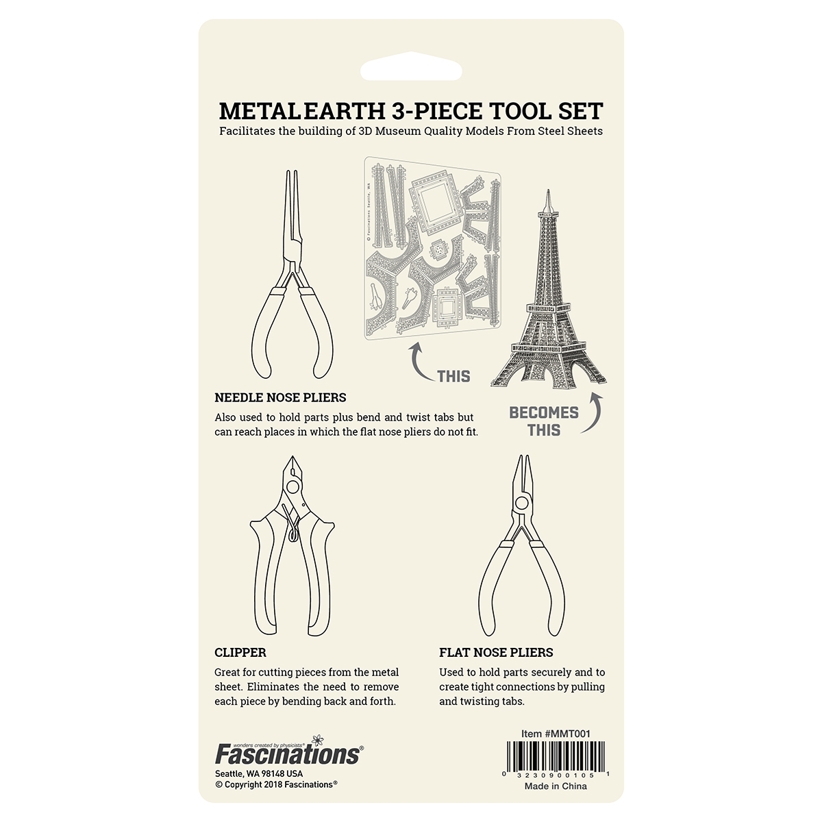 Metal Earth Enhanced Design 2-Piece Tool Kit - A2Z Science